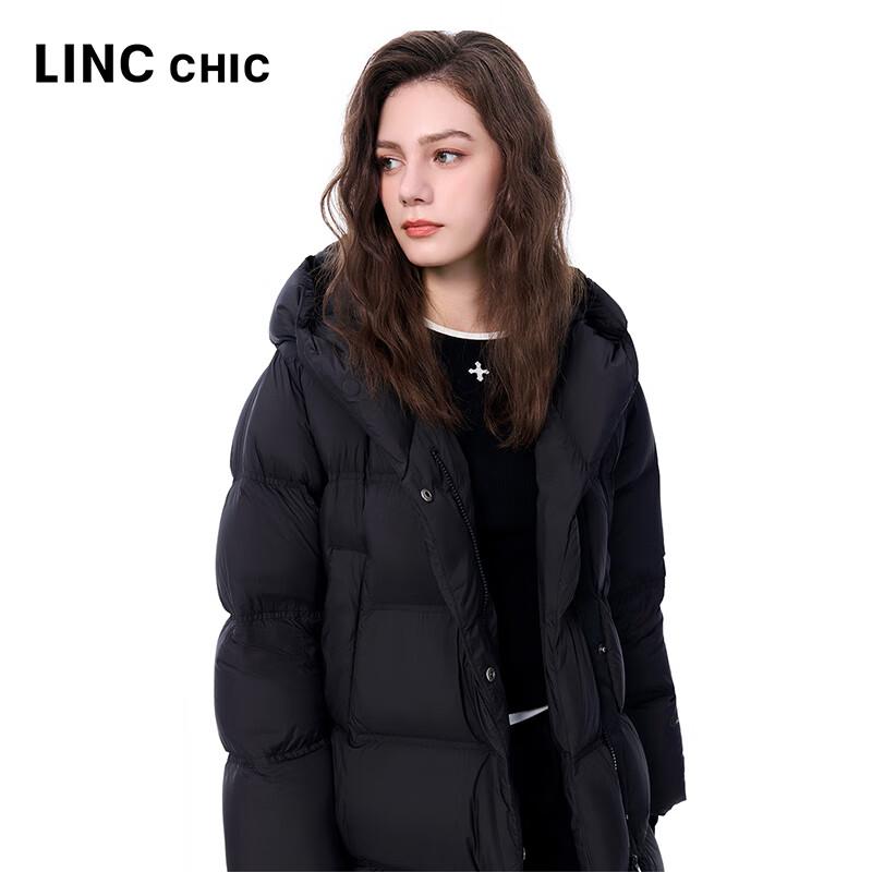 Jin Yujie Women's Puffer Mid-Length 90% Duck Down Jacket