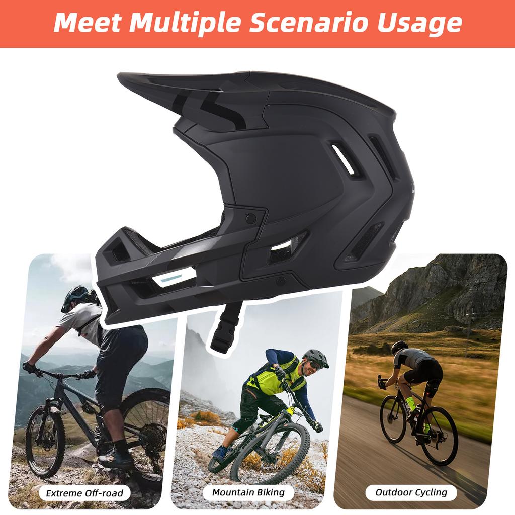 Full Face Mountain Bike Helmet Ventilation Lightweight Helmet