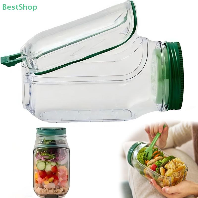 Salad Storage Jar Kitchen Salad Storage Jar Sealed Jar Kitchen Gadget