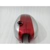 Fit For Petrol Fuel Gas Tank With Cap Triumph T120 Cherry & Silver Painted Steel
