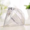 Transparent Formgodisask Klar Plastbehållare Ask för Bröllopsfest Heminredning