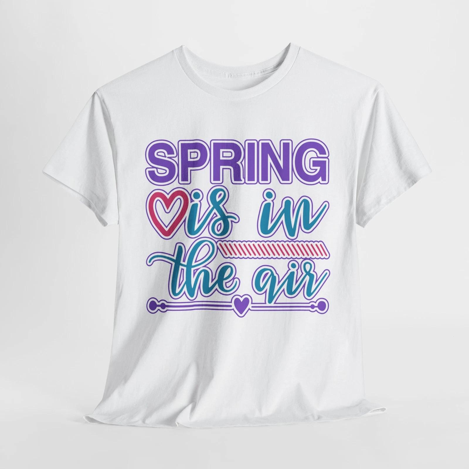 Nature Lover T-Shirt | Spring Blossoms & Fresh Air Tee | XL