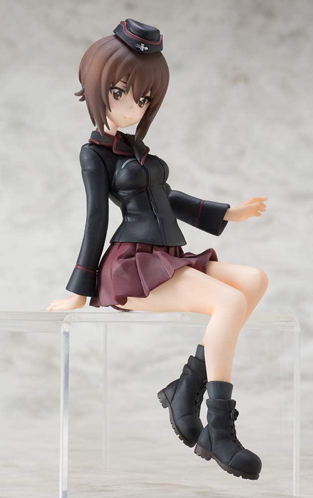 Figurine SiP Doll Girls Panzer Maho Nishizumi Hauteur 15cm hauteur PVC Peinte & environ. (assis 9,5 cm) Sans échelle
