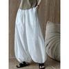 Oversized Bloomers Summer Elegant Fashion Women Pants Casual Loose Breathable Wide Leg Pants