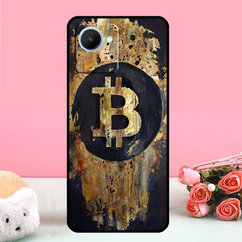 Bitcoin BTC For Realme 15 13 10 11 12 14 Pro Plus C55 C71 C75 C67 C63 C61 C53 C35 C65 GT6 GT7 Pro Case