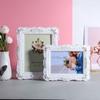 DIY White Photo Frame Nordic Style Photo Display Stand Easy Use Wall Hanging Photo Frame  Flower