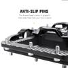 CXWXC CX-150 Bicycle Pedal Dual Function Platform Flat/Clipless Mountain Bike Pedal SPD Cleats 3 Sealed Bearings Road Bike BMX