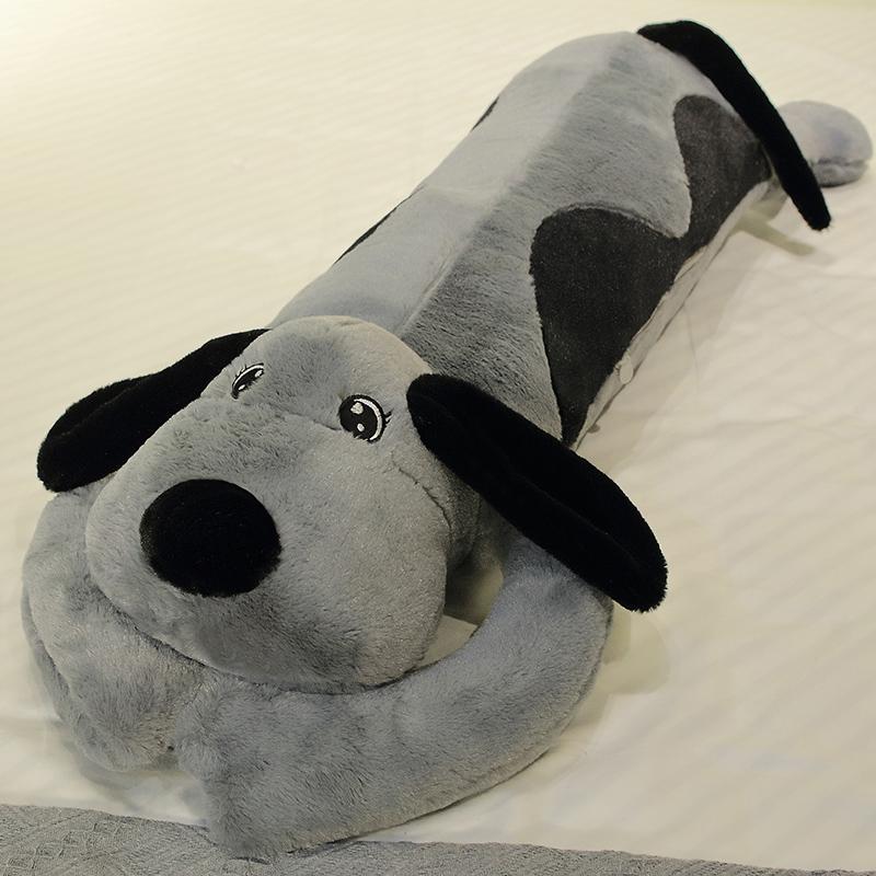 110/130cm Cute Fat Long Ears Dog Plush Toy Stuffed Soft Animal Cartoon Pillow Lovely Gift for Kids Baby Children Good Quality