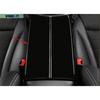 For Benz E-Class W213 2016-21 Middle Console Armrest Box Black ABS Cover Trim