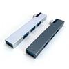 USB 3.0 Aluminum Right-Angle 4-Port Laptop Hub