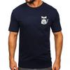 Cotton Short Sleeve Fashion Printed Loose Top Casual T-Shirts Men’s