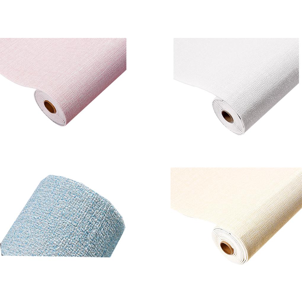 Textured Self Adhesive Wallpaper Plain Wallpaper Roll For Walls Wallpaper Roll Soundproof