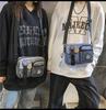 Lässige Harajuku Style Damen Umhängetasche - Trendige 2025 Einzel Schulter Sport Handy Tasche