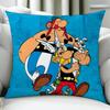 Manga AAsterix Et OObelix Cushion Cover Birthday Anniversary Gifts Double Sided Printed Zipper Cushion Cover Soft Skin Bedding