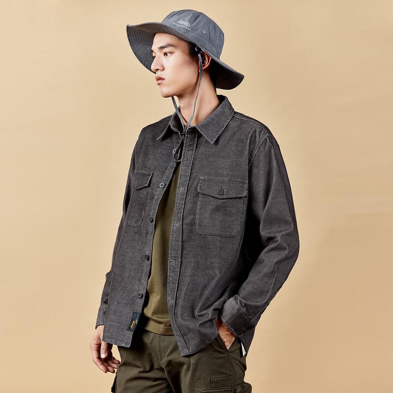 

Jeep Unisex Long-Sleeve Outdoor Shirt Jacket XL