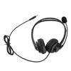 3.5mm Computer Headset with Microphone Noise Cancelling Head Mounted Headphone Wired Call Center Headsets for Business