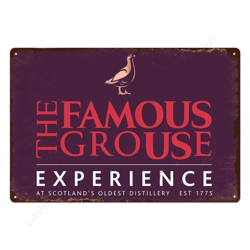 Bar Decor Metal Posters, Wall Sign Plaques 20x30cm