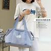 Yoga Fitness Bag for Women, Expandable Large-capacity Shoulder Bag with Dry and Wet Separation, Short-trip Travel Bag with Trolley Handle Storage Bag