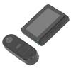 Video Doorbell WiFi 2 Way Intercom 8MP 1080P LED Night Vision Fill Light 170 Degrees  Viewing Angle Rechargeable with