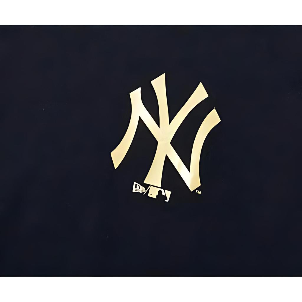 New Era MLB Series New York Yankees Logo Crew Neck Straight Cut Summer American Short Sleeve T-Shirt Unisex Tops Black 13099366