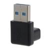 New 90 Degree USB 3.0 A Male To Female AM/for AF Right Angled Adapter Connector USB Plug For Laptop/PC Computer
