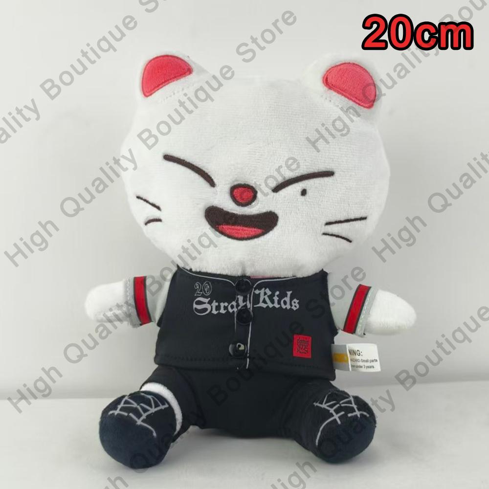 8 Adet Kpop Skzoo Peluş Oyuncak Wolfchan Sevimli Karikatür Dolgulu Hayvan Peluş Bebek Büyük Boy Uyku Yastığı Hediye İçin