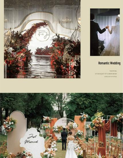 Blumen Kunstseide Blumenstreifen Set: Lange Hängegang-Anordnung & Hochzeitsaal-Dekor