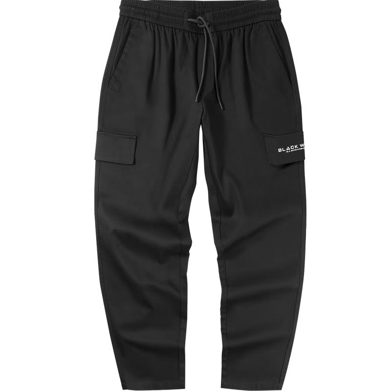 

Мужские прямые брюки карго свободного кроя HLA Black Whale L