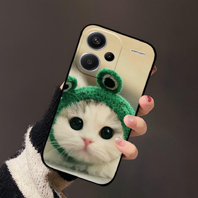 For Redmi Note 13 Pro+ Case 13 Pro Plus Stylish Painted Soft Silicone TPU Phone Shell For Redmi Note13 Pro 4G 5G Cover Protector