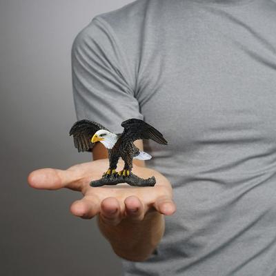 3.3inch Bald Eagle Wild Life Toy Figurine PVC Figures 14780 NEW