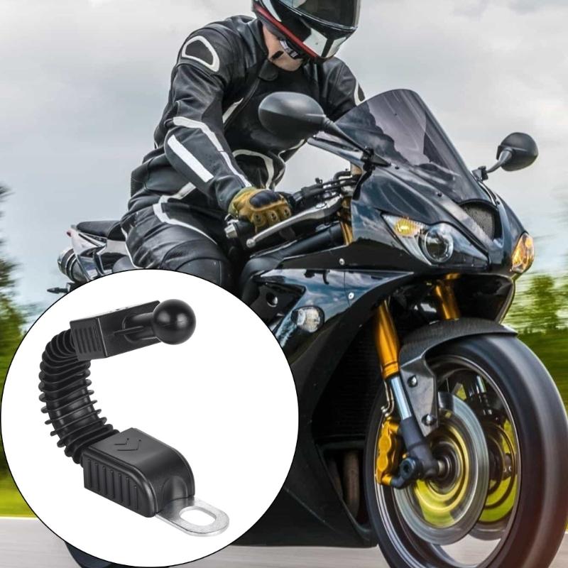 Motorcycle Phone Holder 17mm Ball Head Arm Universal Easy Setups Stable Construction Cellphone Mount Accessories
