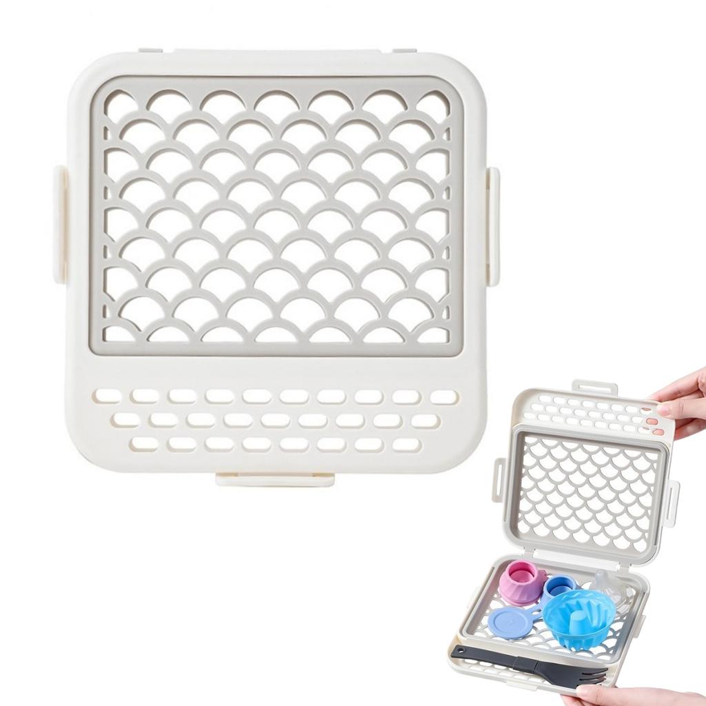 Dishwasher Cleaning Storage Silicone Dishwasher Basket