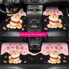 Cartoon Car Floor Mats, Diatom Mud, Universal and Cuttable, Dirt-Resistant and Water-Absorbent Mats for the Car, Anti-Slip Car Floor Mats for Girls