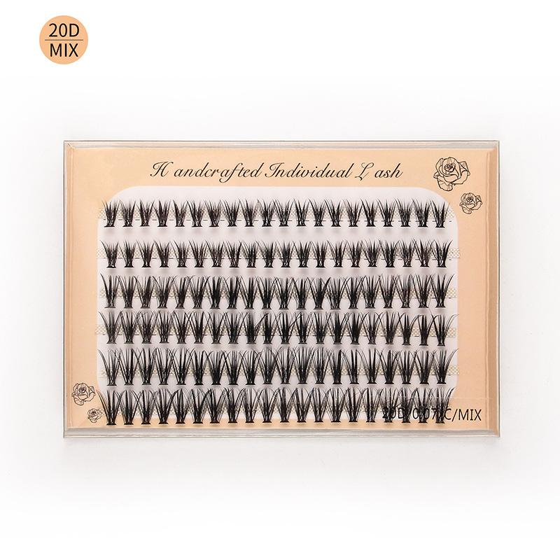 120 Bundles Eyelash Extension Faux Mink Eyelashes Individual Cluster Eye Lashes