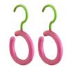 1/2/3Pcs Scarf Storage Hanger Heavy Duty Space-Saving Multi-purpose Hat Waist Belt Wallet Tie Clothes Storage Hook Closet Organizer