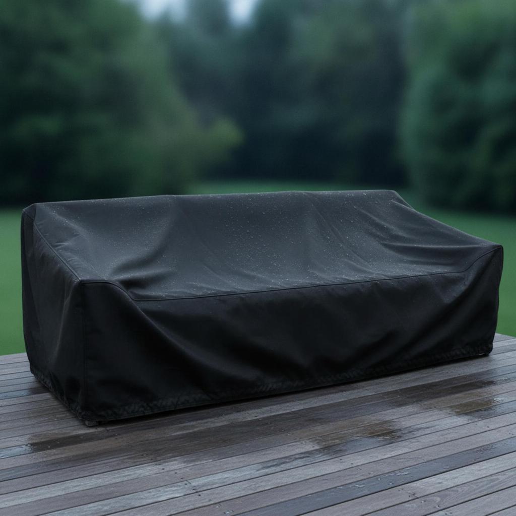 Corner Sofa Cover Weatherproof L-Shaped Full Coverage for Balcony