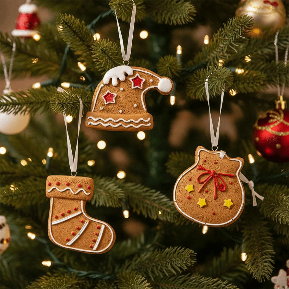 1/2/3Pcs Creative Christmas Hanging Decoration Christmas Tree Ornaments  Xmas Party Supplies