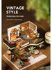 Momocha DIY Jungle Hut: Model retro de vila cu etaj dublu pentru fete