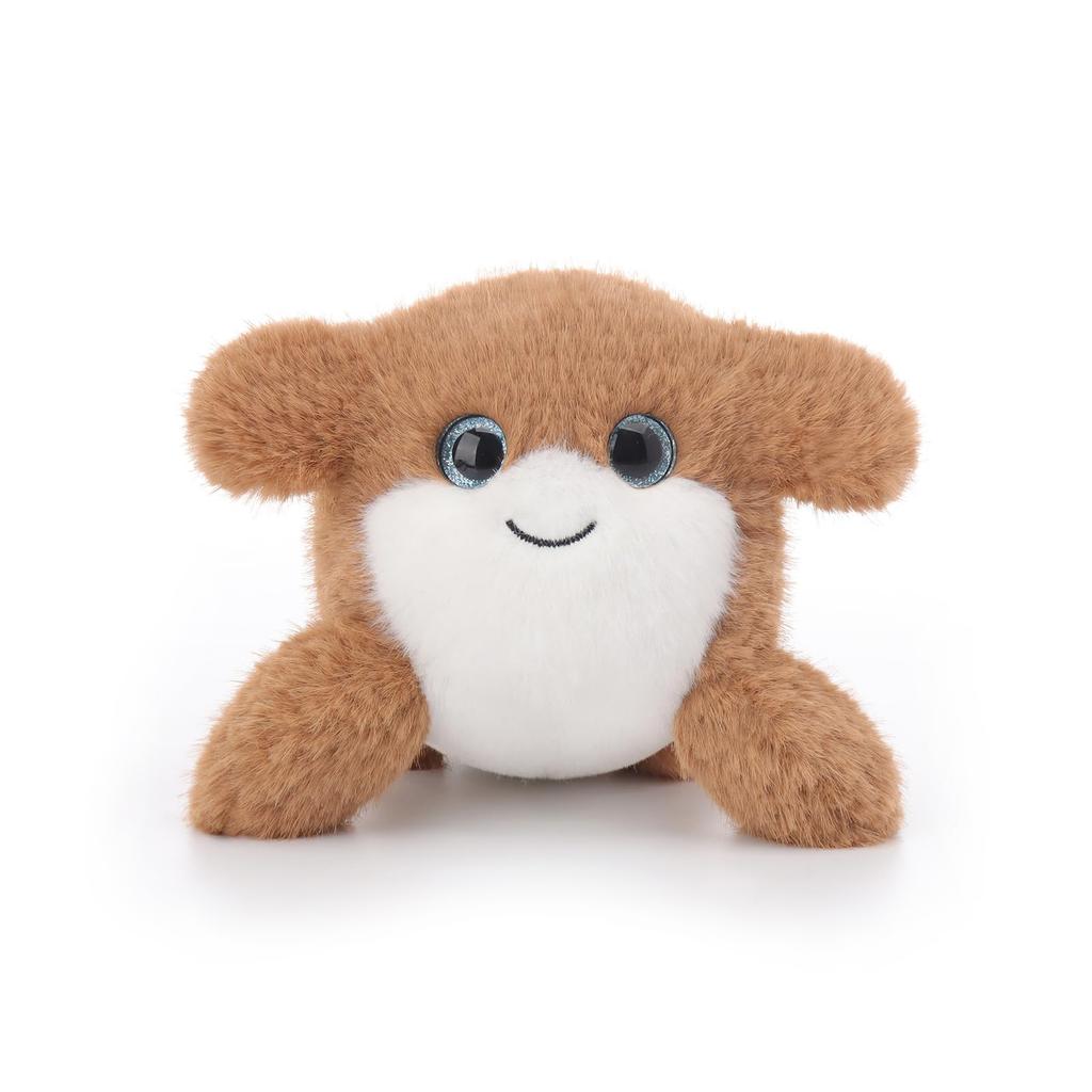 Apricot Lamb Sunshine Hammerhead Shark Plush Toy for Kids, Soft and Cute, Fluffy Sunshine Hammerhead Shark for Girls and Boys, 23cm