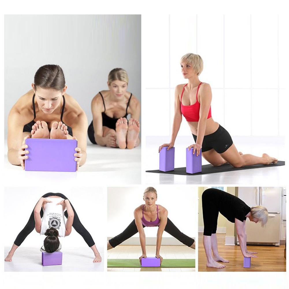 High-density EVA Yoga Blocks Eco Friendly Exercise Blocks