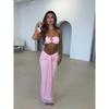 3 Pieces Bikini Sexy Women Swimsuit Swimwear Female Long Dress Cover Up Bikini Set Beachwear Bathing Suit Swimming Suit