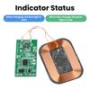 5W Wireless Charging Module PCBA Module Small Coil Lithium Battery Charging Built-in 3.7V Lithium Battery Modification Scheme