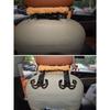 2-Pack Car for Seat Headrest Hooks Universal Back for Seat Organizer Hanger Storage Dual Hook for Handbag Purse Grocery