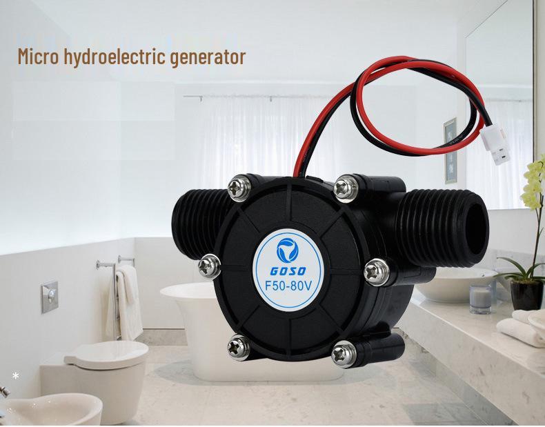 5V Geregelter Hochleistungs-DC-Wasserfluss-Mikro-Hydrogenerator