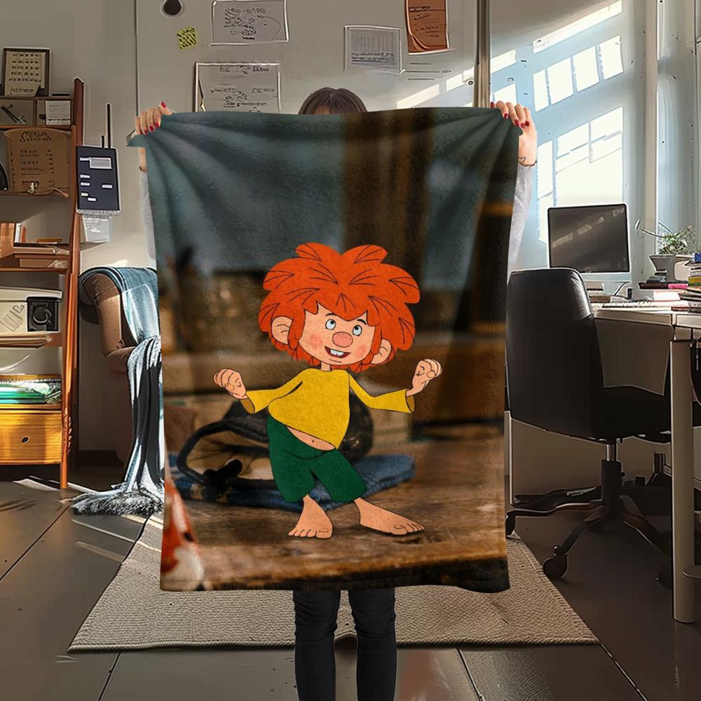 1pz Coperta in Flanella con Stampa Meister Eder, Alta qualità Confortevole per Tutte le Stagioni, Decorazione per la Casa, Calore e Comfort, Perfetta per Regali di Natale 85
