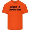 Arnold Is Numero Uno Schwarzenegger Gym Unisexs Light Cotton Tshirt