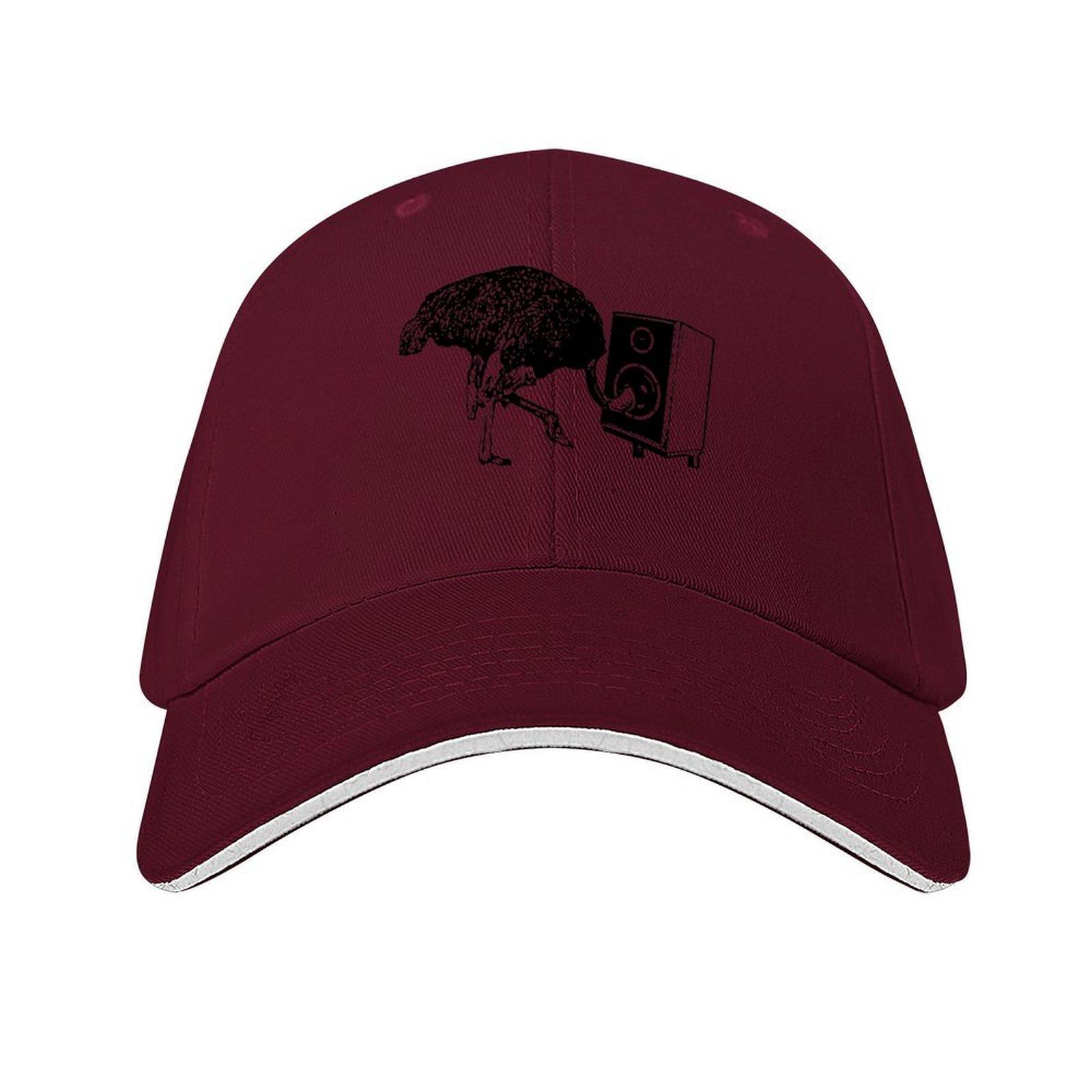 

Ostrich Logo Transparent Baseball Cap Sun Hat For Children Streetwear dad hat New In The Hat Unisex Luxury Brand Womens