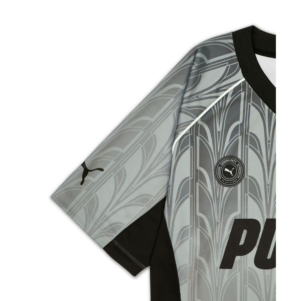 Puma Color Block Raglan Short Sleeve Soccer Jersey Men tops 950412-01