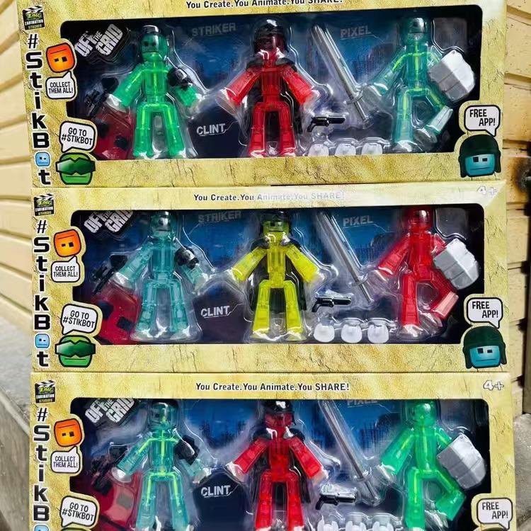 Le Toys Twisty Stickman: Creative Changeable Doll with Suction Cup