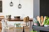 MODERN ELEGANT HANGING LAMP GLASS SHADE
